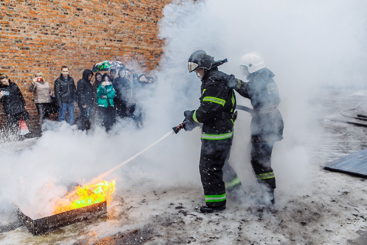 В Орехово-Зуеве состоялись учебно-тренировочные сборы для школьных отрядов Всероссийского студенческого корпуса спасателей.