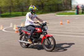 В Орехово-Зуеве провели первенство мотоциклистов среди учащихся