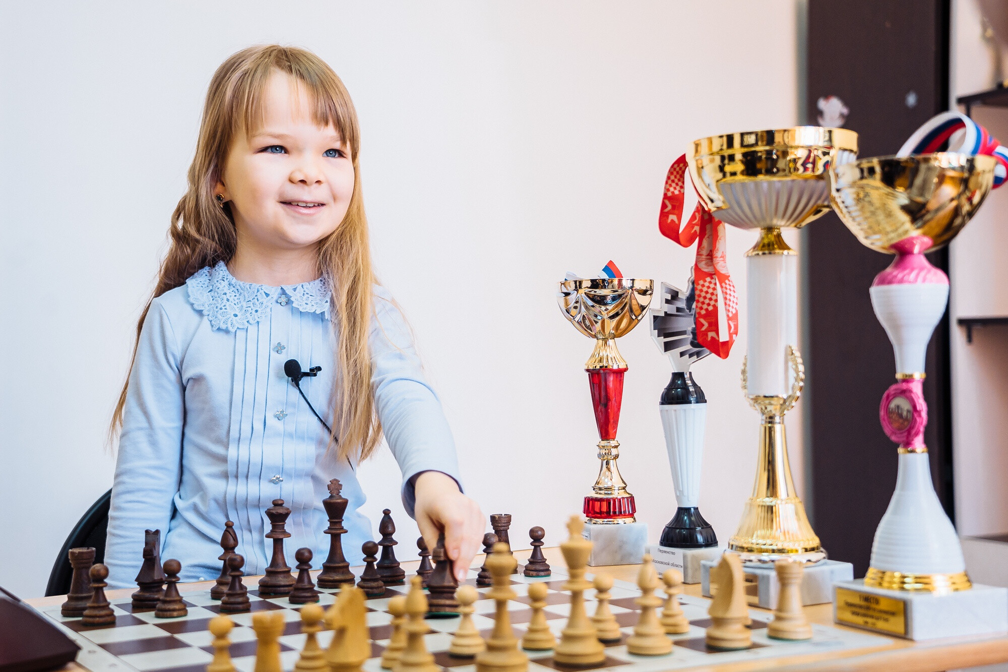 Юная шахматистка из Орехово-Зуева шаг за шагом покоряет шахматный мир