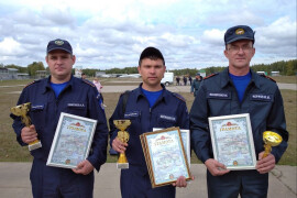 Водитель пожарной части 243 г. Куровское взял бронзу в конкурсе «Лучший по профессии» «Мособлпожспаса»
