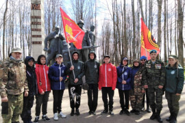 Куровчане приняли участие в Вахте Памяти в Смоленской области