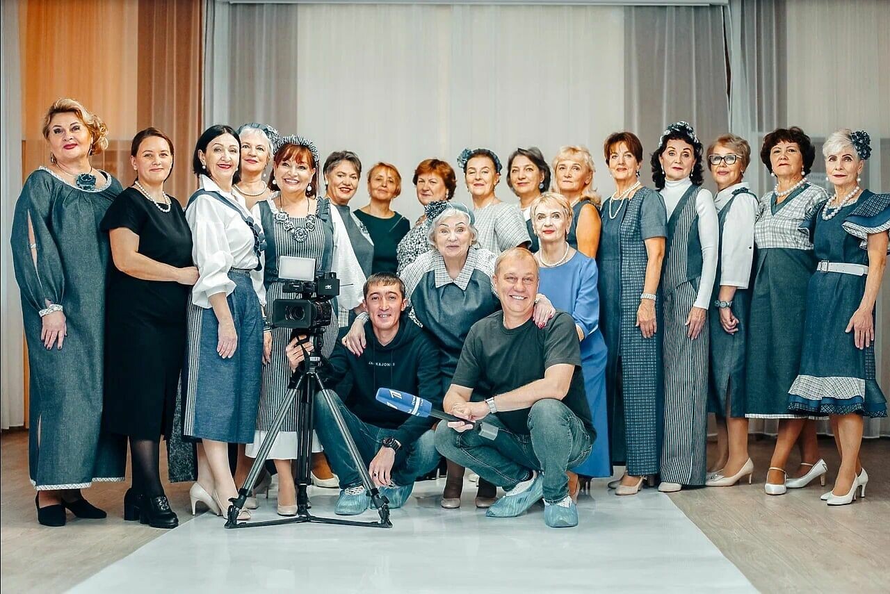 Команда «Возраст в моде» из Орехово-Зуево приняла участие в съемках программы «Доброе утро» на Первом канале