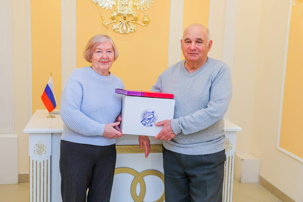 В Орехово-Зуевском ЗАГСе поздравили супругов Пихтелевых с 50-летним юбилеем семейной жизни