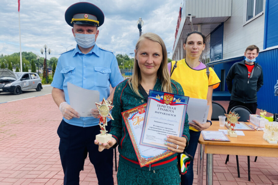 Соревнование по фигурному вождению провели в Орехово-Зуеве