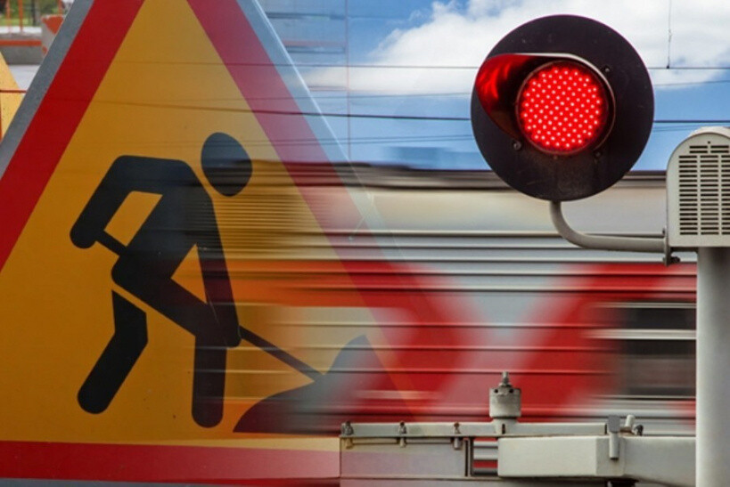 Водителей предупреждают о закрытии железнодорожного переезда на 109-м километре перегона Давыдово — Дулево