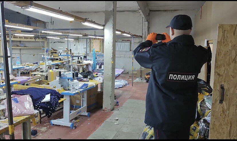 В Орехово-Зуево закрыли швейный цех с нелегальными мигрантами