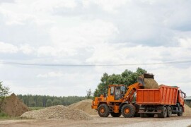 В Орехово-Зуевском округе завершаются работы по строительству временных подъездных путей к участкам многодетных семей
