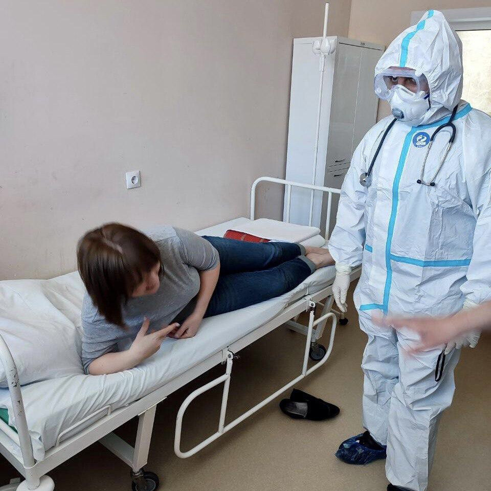 В Орехово-Зуевской больнице провели учения по отработке действий при выявлении заболевшего холерой