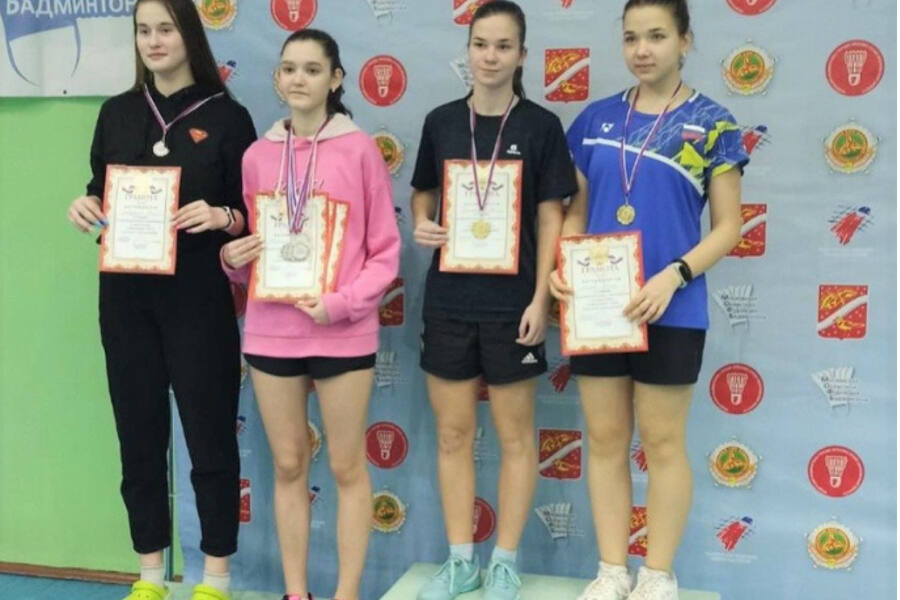 Девять медалей завоевали спортсмены «Спартак-Орехово» на всероссийских соревнованиях по бадминтону