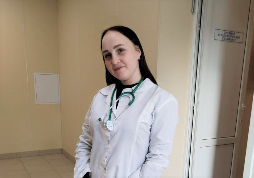 Молодой специалист поликлиники № 4 в Орехово-Зуеве рассказала, почему выбрала работу фельдшером