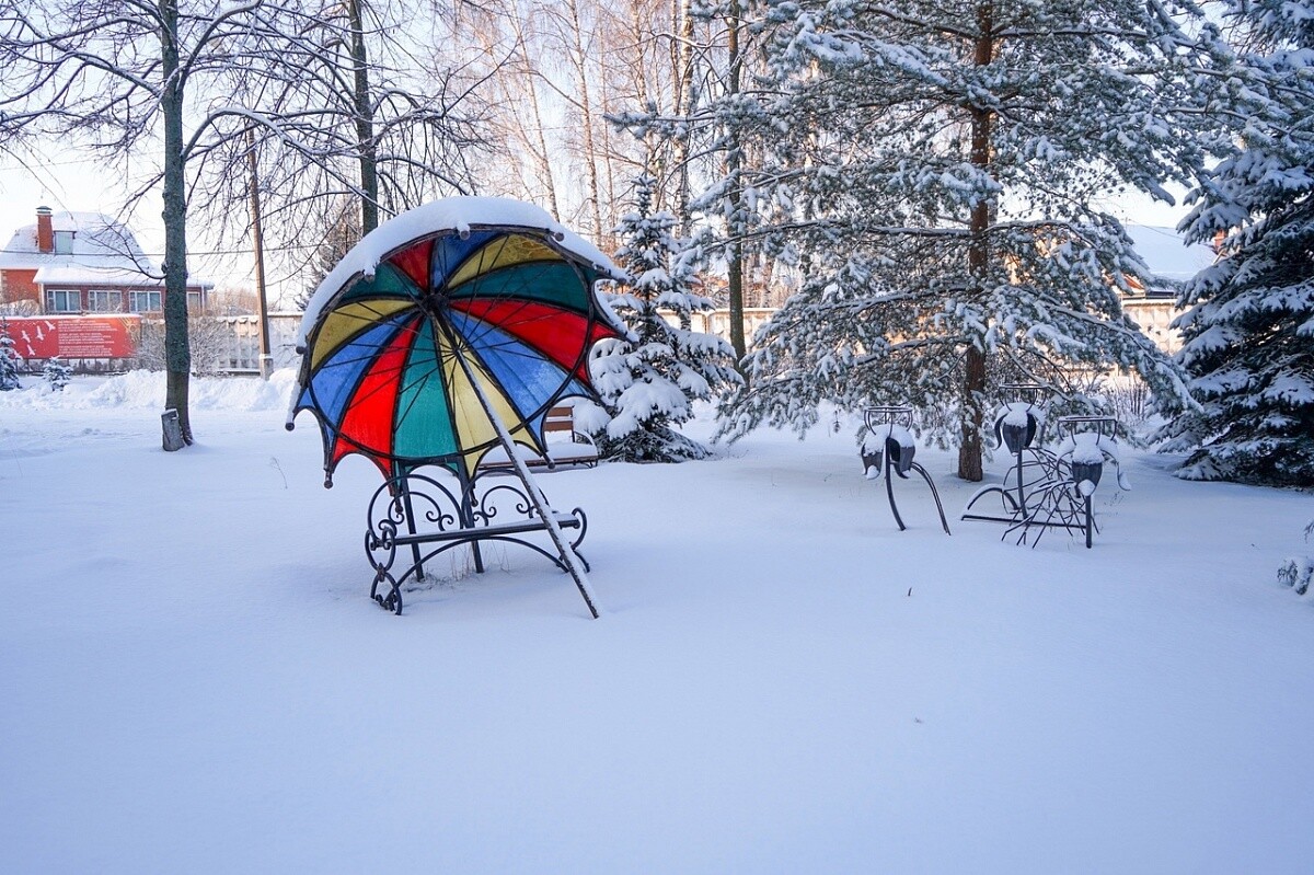 Зима в ГГТУ в Орехово-Зуеве