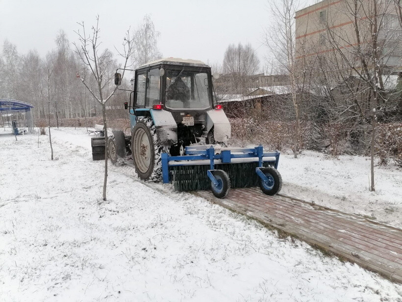 Орехово-Зуевский округ справился с нормативным выходом техники для уборки снега