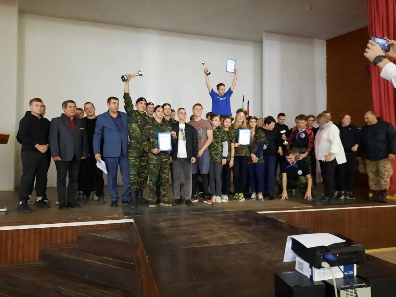 Студенты ОЗЖТ имени В. И. Бондаренко — лучшие «Юные защитники Отечества»