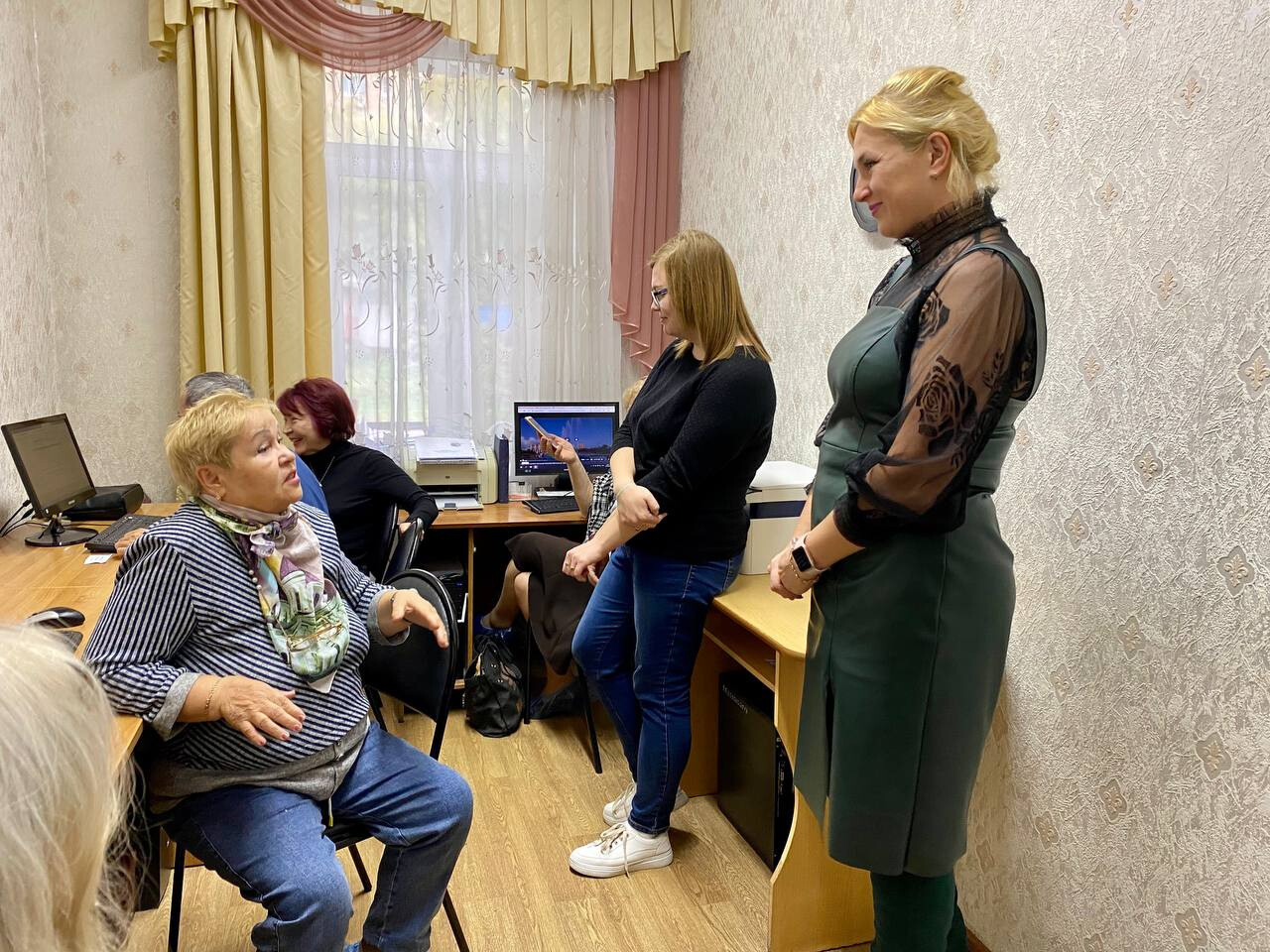 Ирина Кузнецова побывала в гостях у участников клуба «Активное долголетие» в Орехово-Зуеве