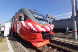 ДМЗ выпустил новый электропоезд для российских железных дорог