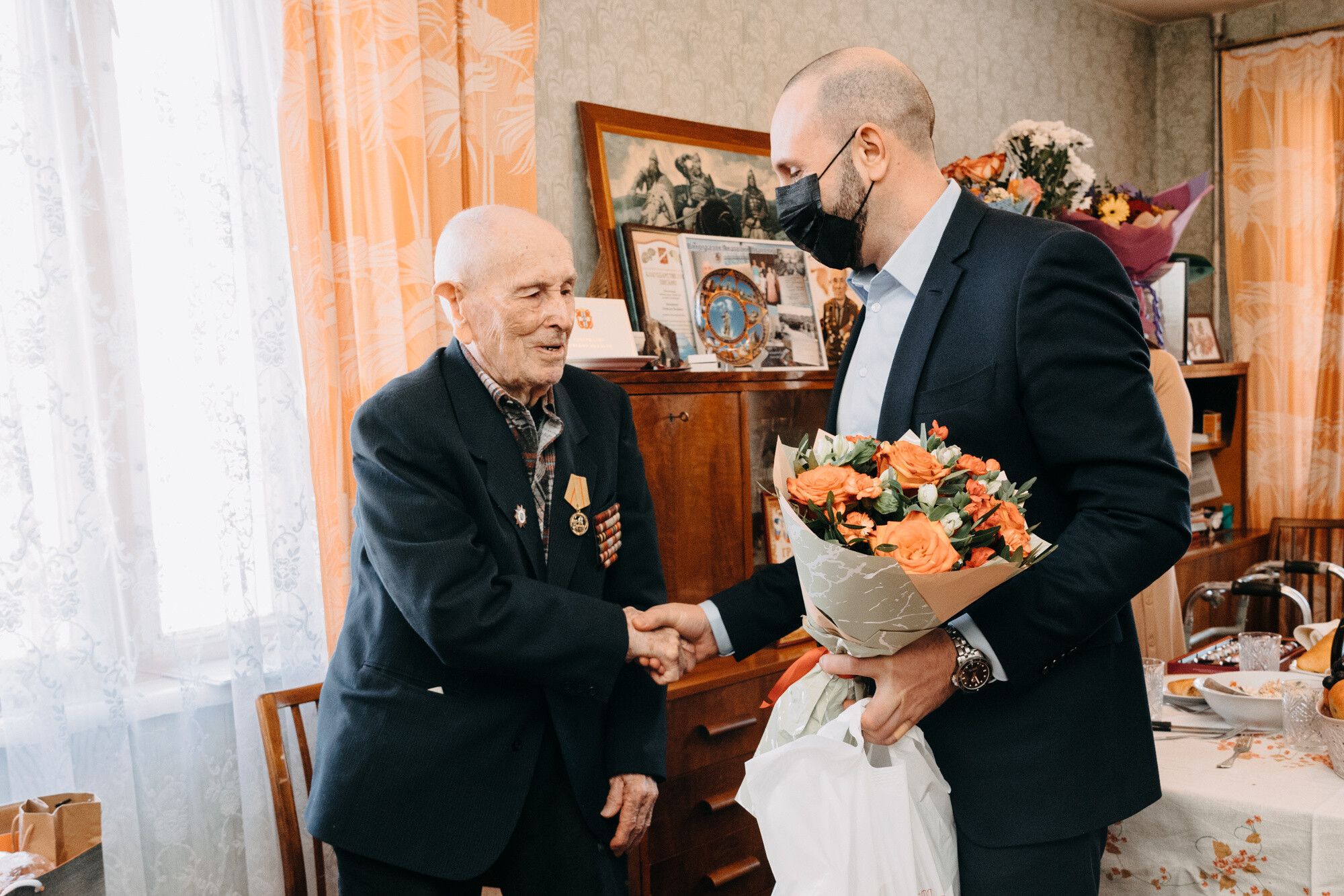Ветерану-ореховозуевцу исполнилось 100 лет