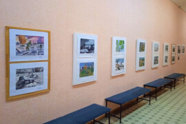 Выставка детских рисунков «Битва под Москвой» проходит в Ликино-Дулевском краеведческом музее