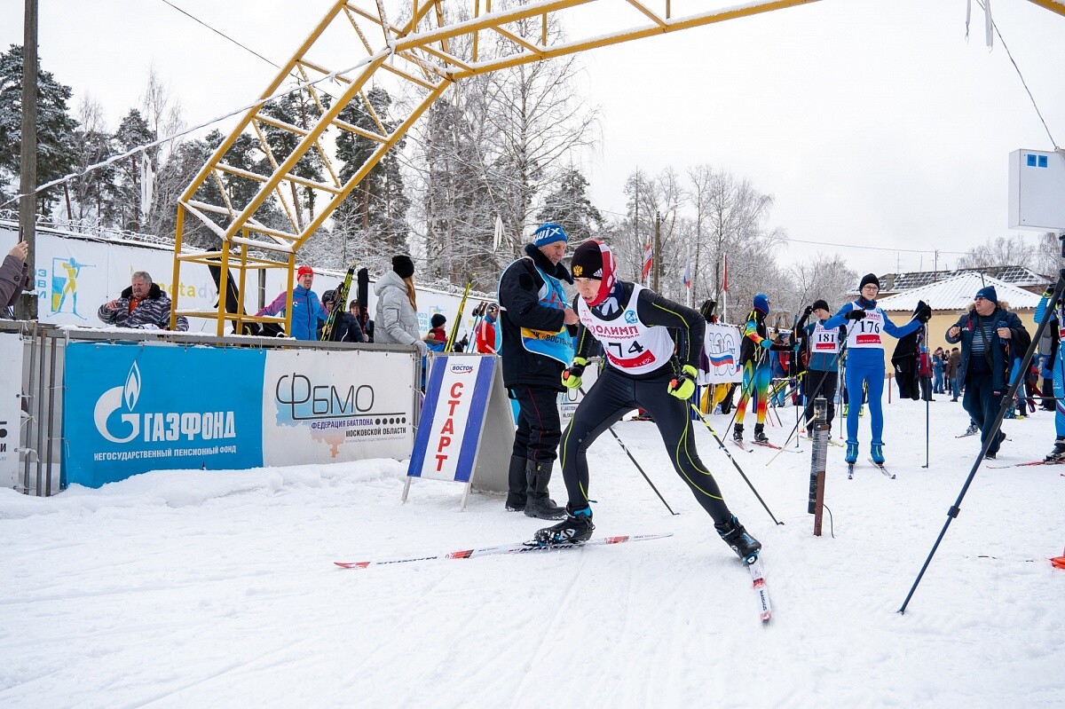 В Орехово-Зуеве прошли открытые соревнования по лыжным гонкам
