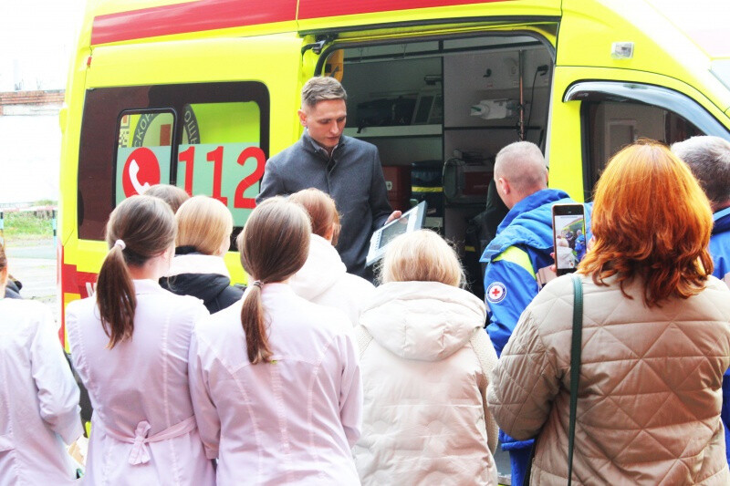 Сотрудники окружной подстанции скорой помощи посетили Орехово‑Зуевский медколледж