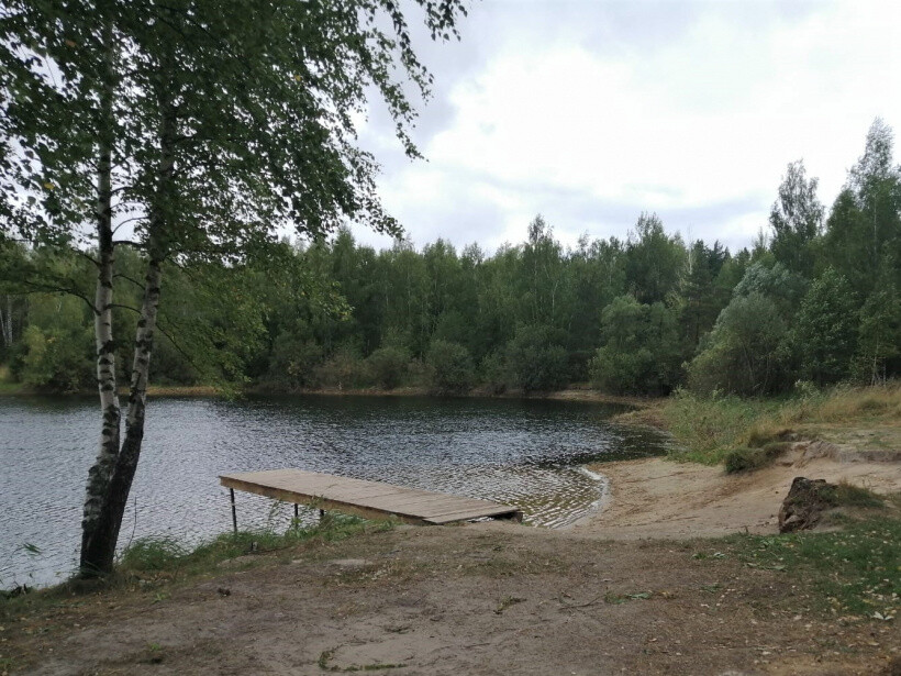 Водоем около села Ильинский Погост очистили от мусора и водной растительности