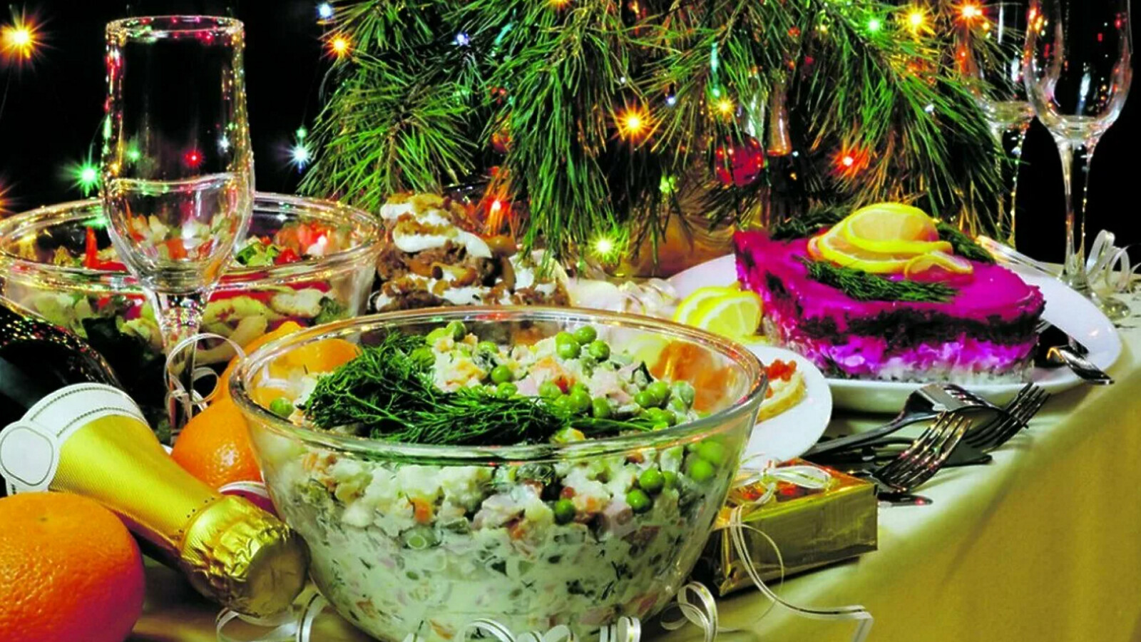 Названы новогодние предпочтения россиян в еде