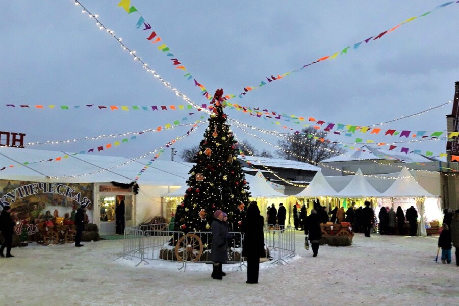 Новогодняя ярмарка в Орехово-Зуеве