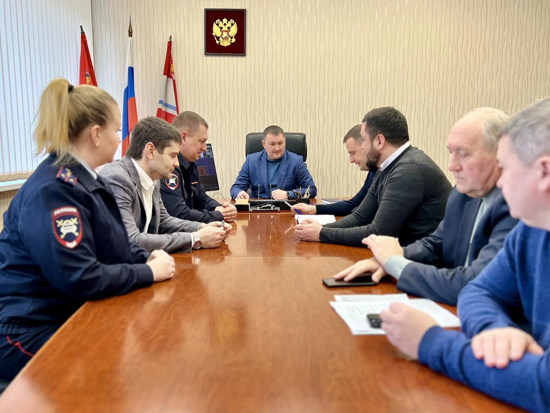 Начальник Госавтоинспекции по Орехово-Зуевскому городскому округу принял участие в «круглом столе»